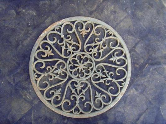 Buy cheap Durable Metal Art Iron Door Mats Outdoor Decorative Metal Entrance Mat from wholesalers