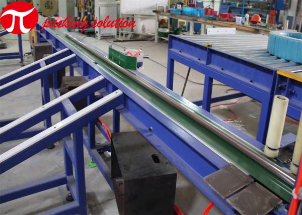 Buy cheap Customized Automatic Steel Tube Packing Machine 300-700mm Diameter With Storage Station from wholesalers