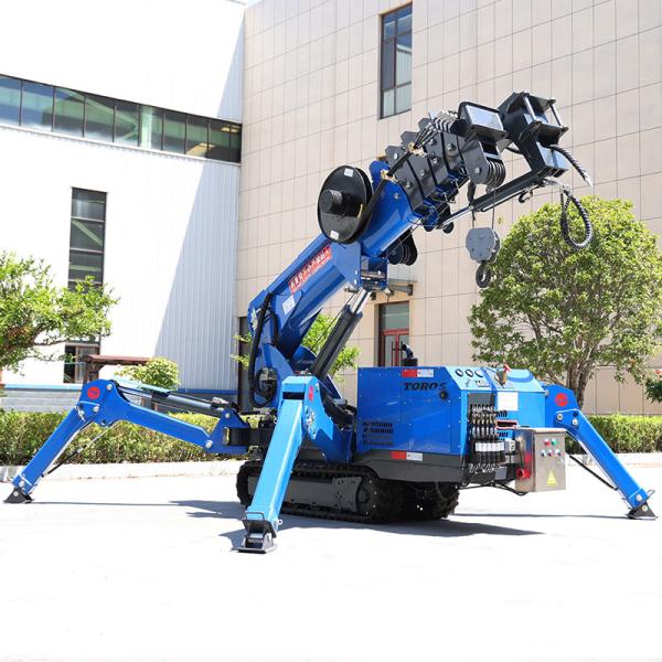 Buy cheap Heavy Duty Powerful Hydraulic Spider Crane Industrial Use Weight 8ton from wholesalers