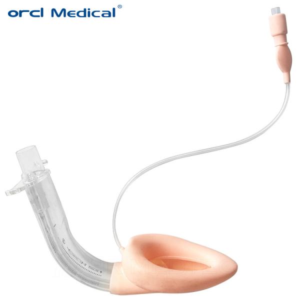 Double Lumen Disposable Medical Silicone Double Cavity Type Laryngeal Mask