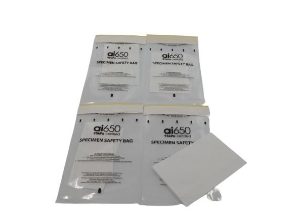 Buy cheap Individual 95kPa Biohazard Bags Pressure Range -20°C To +50°C Temperature Range from wholesalers