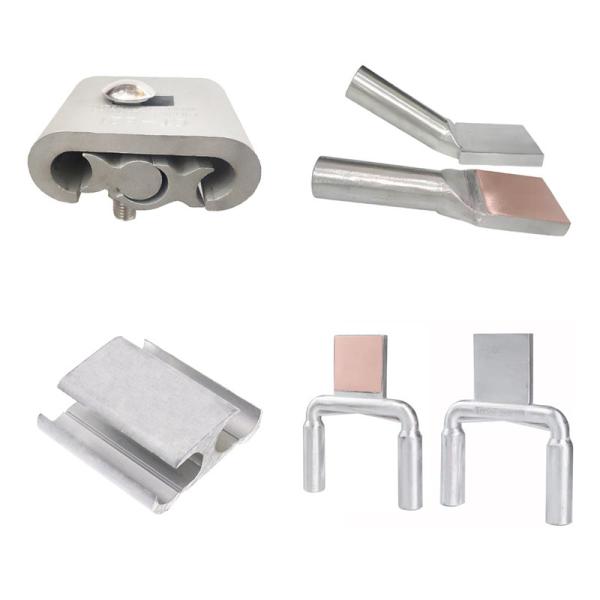 Buy cheap Transition Compression Terminal Clamps Heat Resistant Double Conductor from wholesalers