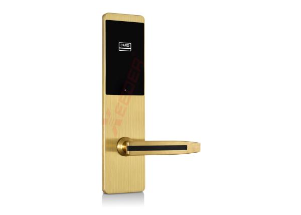 Buy cheap Stainless Steel Hotel Lock System With Low Voltage Alarm 4.8V 45mm Max from wholesalers