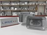 Siemens Motor High Speed 3 Cavities Aluminium Foil Container Making Machine