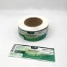 Buy cheap Waterproof Custom Vinyl Label Self Adhesive Healthy Food Sticker CMYK / PMS Color from wholesalers