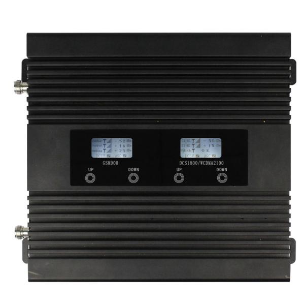 Buy cheap Black 2G 3G 4G Tri Band Network Booster Device Output Power 17dBm from wholesalers