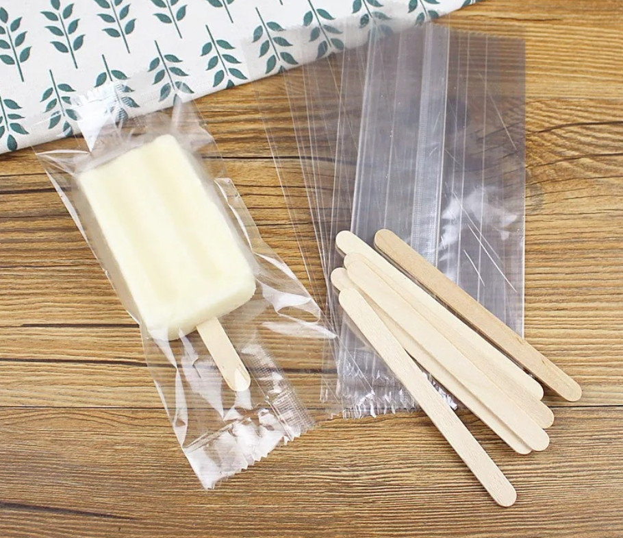 Wholesale heat sealing Customized printing high quality popsicle Plastic packaging bag