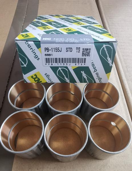 6bg1 Auto Engine Systems Crankshaft Bearing Bushes Connecting Rod Bearing Bushes
