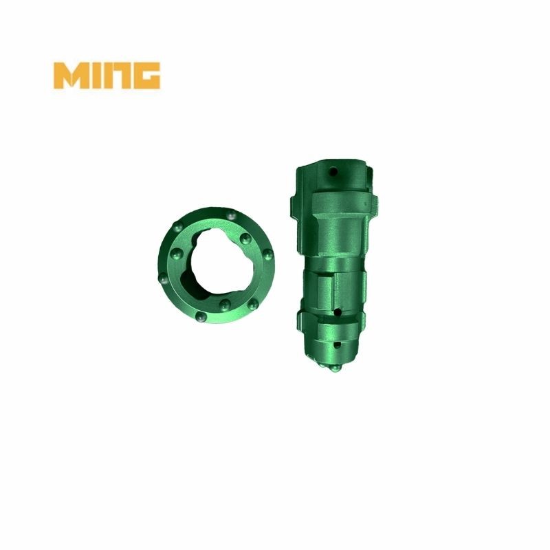 T38 Symmetric Casing Ring Drill Bit 114mm S355 Steel Materials Tunneling