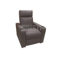 Buy cheap Strong Steel Frame Footrest Home Theater Seating With Aisle Light Option product
