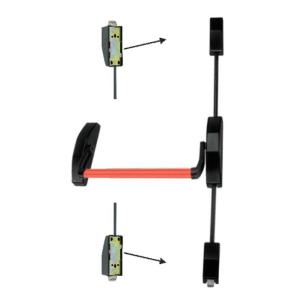 OEM310 Painting Exposure Type Exit Device Press Anti Panic Cross Bar For Fire
