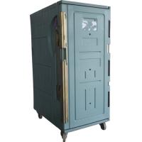 Buy cheap 900 Litre Olivo Green Large Insulated Plastic Rolling Container product