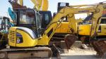Mini used komatsu pc55mr-2 crawler excavator for sale/used komatsu excavator