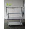 Buy cheap Pull Net Shelf Dutch Flower Trolley For Storage Nursery Display from wholesalers