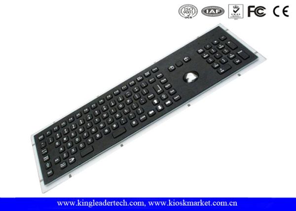 Buy cheap Numeric Keys Industrial Computer Keyboard Electroplated Black FCC from wholesalers
