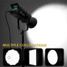 Buy cheap Daylight 3200k 6500k Cob Video Led Studio Light 100w Camera Accessories Dmx Control For Live Streaming from wholesalers