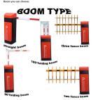Heavy Duty DC Motor Parking Barrier Gate Card Reader Vehicle Access Automatic