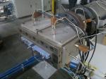 High Precision WPC Extrusion Line Plastic Automatic 300 Series For Hollow