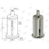 Buy cheap Two - Parts Aircraft Cable Fixture Hangers Sophisticated Design For Suspension Systems from wholesalers