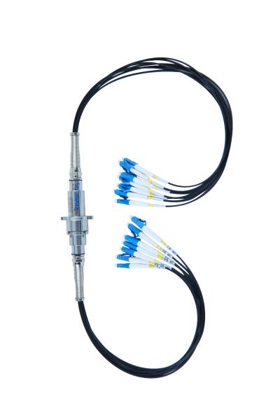 Buy cheap Dual Channel Optical Rotary Joint 300rpm IP65 from wholesalers