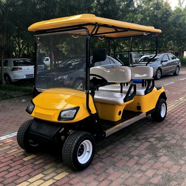 Buy cheap Low Speed Golf Cart Vehicle 4 Seater Lithium Bettery Free Shipping 4 Wheel Sell from wholesalers