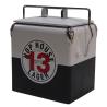 Buy cheap Portable SGS Red 13L Metal Retro Cooler / Vintage Metal Cooler Box from wholesalers