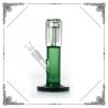 Buy cheap 8 Tree Arms Perc Bongs 15'' Tall Straight Tube Green Glass Smoking Water Pipes from wholesalers