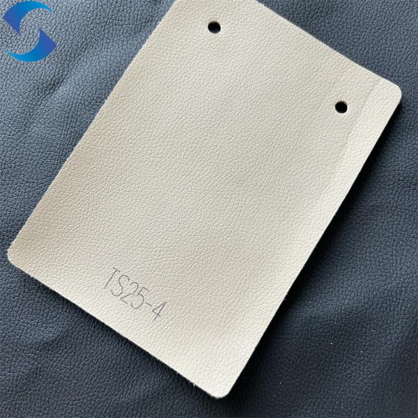 Buy cheap 140/160 Width Artificial Leather Fabric White Color EPU Leather For Car Seat from wholesalers