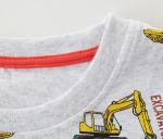 Oem Apparel Manufacturers Children'S Short Sleeve Summer Round Neck T-Shirt With