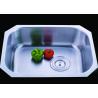 Buy cheap Rectangle Undermount Stainless Steel Kitchen Sink With Rouded Corner from wholesalers