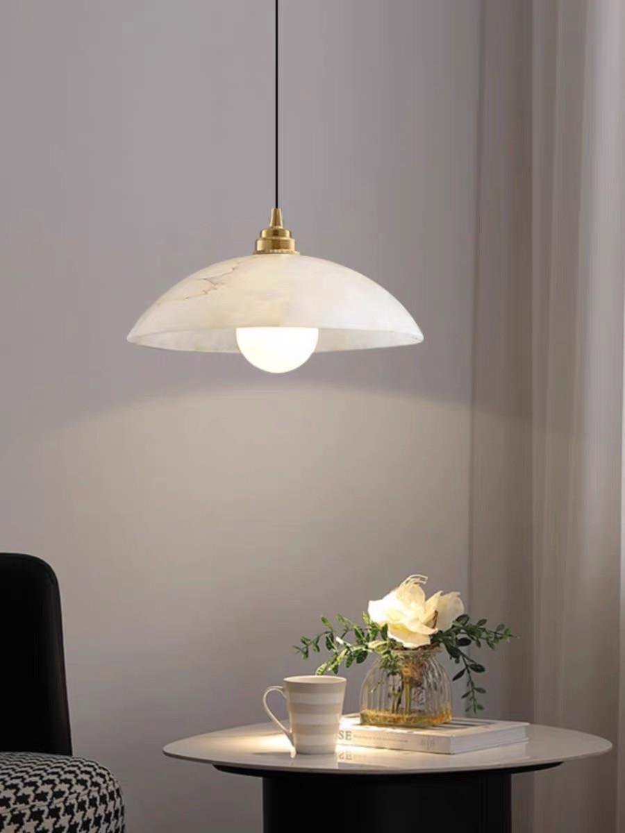 Marble pendant lamp indoor decoration