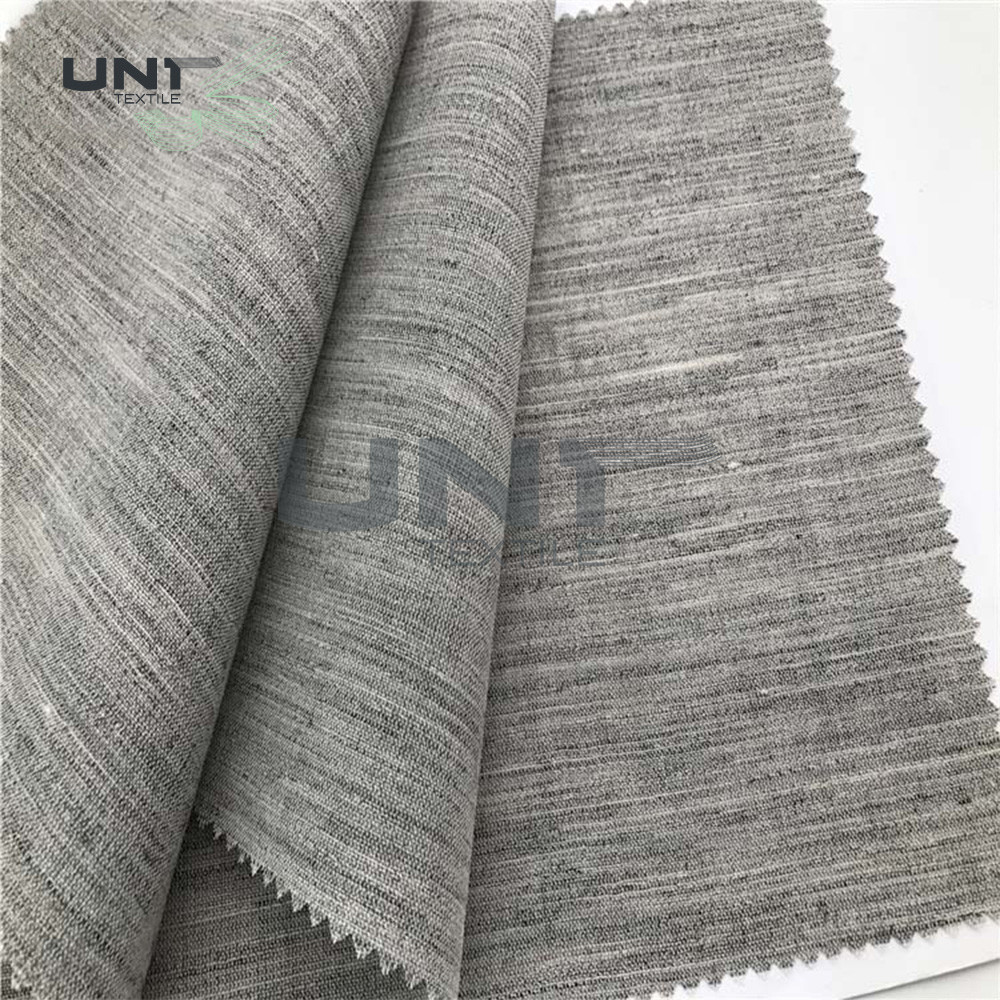 Elastic Chest Canvas Garment Interfacing PA Coating For Uniform