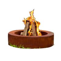Buy cheap Charcoal Firepit Metal Round Smokeless Wood Burning Steel Fire Pits product