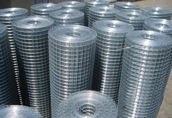 Buy cheap 1/2 3/4 1'' Hot Dipped Galvanized Welded Wire Mesh Max width 2.5m from wholesalers