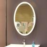 Buy cheap Modern Luxury Home Decor Metal Framed Mirrors Living Room Oval Wall Gold Mirror from wholesalers