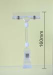 Transparent Sign Holder POP Display Clip For Supermarket
