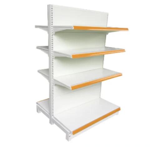 Buy cheap Supermarket rack shelf heavy duty double sided shelf from wholesalers