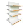 Buy cheap Supermarket rack shelf heavy duty double sided shelf from wholesalers