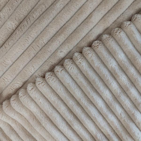 Buy cheap Various Colors Strip Flannel Fleece Fabric 160cm In Double Side For Sleepwear from wholesalers