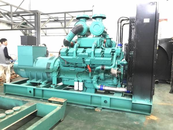 Buy cheap Industrial Silent Large Diesel Generator 3 Phase 4 Wires 12 Cylinders from wholesalers