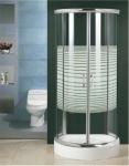 Buy cheap Round Horizontal ABS Tray Acid Glass Shower Cubicles For 2 Persons from wholesalers