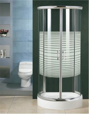 Buy cheap Round Horizontal ABS Tray Acid Glass Shower Cubicles For 2 Persons from wholesalers