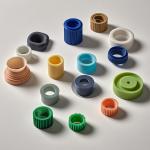 Medical Silicone Injection Molding Rubber Moulding Parts 20-90Shore A