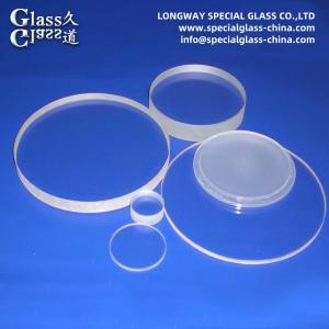 Buy cheap Resisting High Temperature Borosilicate Glass Lens Sight Glass Disc Lenses from wholesalers