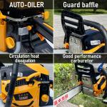 Chain Saw Gasoline Cutting Machine 58cc Chainsaw With 20 Inch Chain