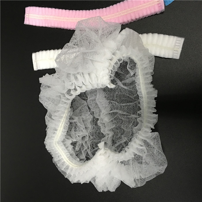 Breathable Disposable Surgeon Cap Single / Double Elastic Size 18" 19" 21"