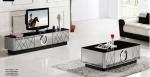 Buy cheap One Drawer Mirrored TV Stand For Living Room 180 * 45 * 45cm Size from wholesalers