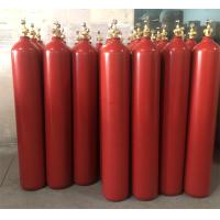 Buy cheap Nitrogen IG100 Argonite Gas Cylinders Fire Extinguishing System 80L 140L product