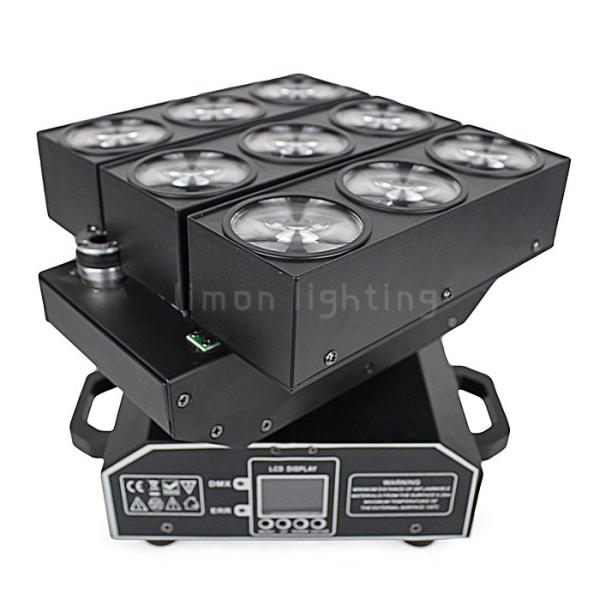 Buy cheap Individual Control 9x10W RGBW 4in1 Cree LED Moving Head Deformation Matrix Beam Light from wholesalers