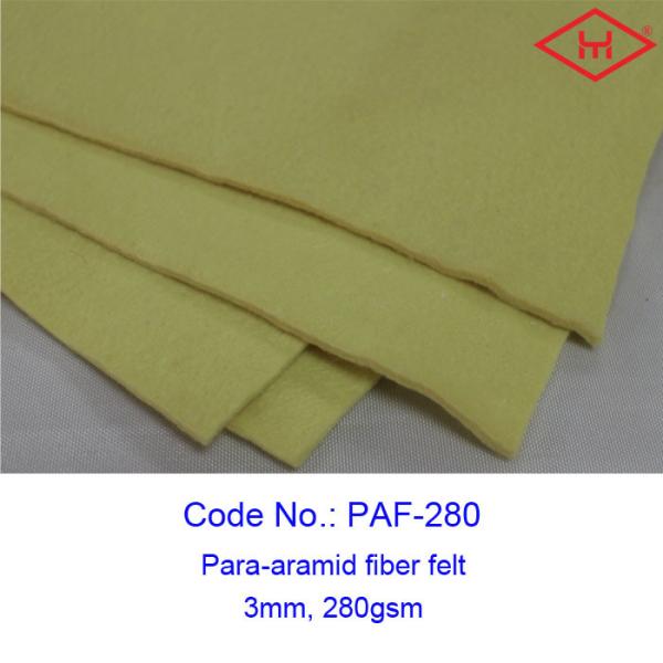 Buy cheap Para Aramid Fiber Industrial Felt Rolls 100 - 210cm Width from wholesalers
